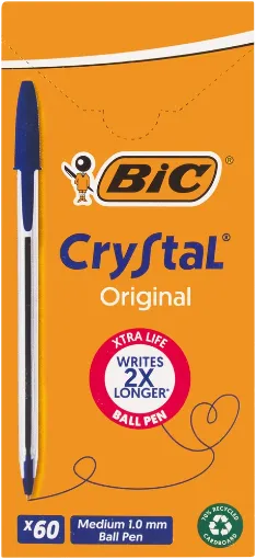 Picture of BIC CRYSTAL PEN XTRA LIFE BLUE 60`S