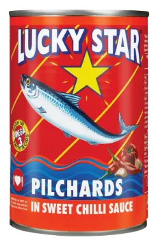 Picture of LUCKY STAR PILCHARDS IN SWEET CHILLI SAUCE 400g