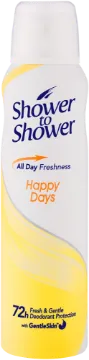Picture of SHOWER TO SHOWER LADIES AERO CAN  HAPPY DAYS 150ml