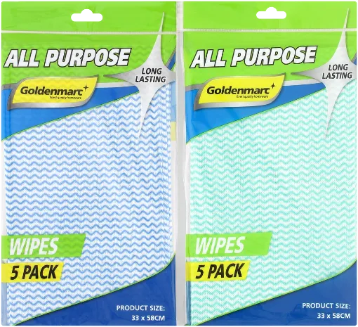 Picture of GOLDENMARC DRY WIPES CLEANING 5`s