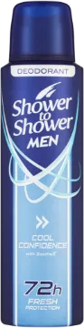 Picture of SHOWER TO SHOWER MENS AERO CAN   COOL CONFIDENC 150ml