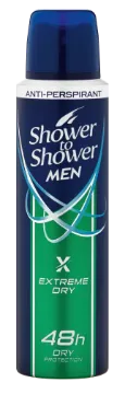Picture of SHOWER TO SHOWER MENS AERO CAN   EXTRME DRY 150ml