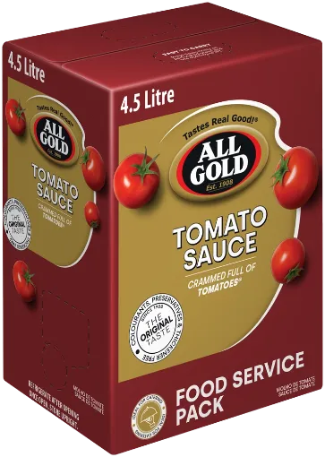 Picture of ALL GOLD TOMATO SAUCE ORIGINAL 4.5lt