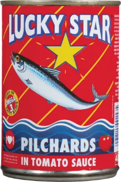 Picture of LUCKY STAR PILCHARDS IN TOMATO SAUCE 400g