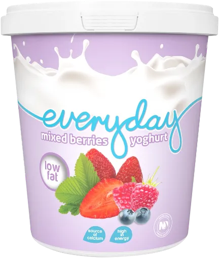 Picture of NAMMILK YOGHURT L/FAT  MIXED BERRY 1kg