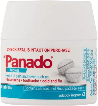 Picture of PANADO TABS PAIN SPARTAN PACK 24`S