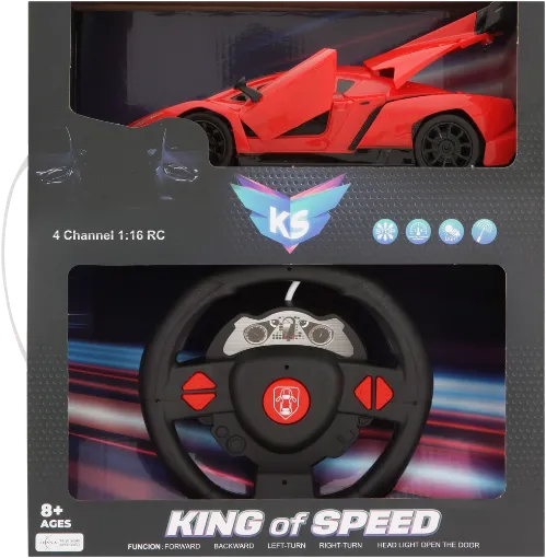 Picture of ONE speed CAR RADIO CONTROL SPEEDKING each
