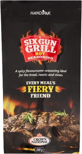 Picture of CROWN MILLS SIX GIN GRILL HOT 200g