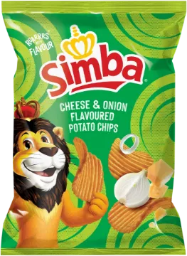 Picture of SIMBA CHIPS POTATO CHEESE & ONION 120g