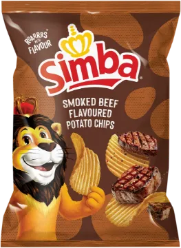 Picture of SIMBA CHIPS POTATO SMOKED BEEF 120g