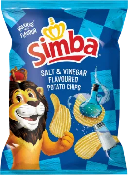 Picture of SIMBA CHIPS POTATO SALT & VINEGAR 120g