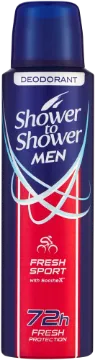 Picture of SHOWER TO SHOWER MENS AERO CAN   FRESH SPORT 150ml